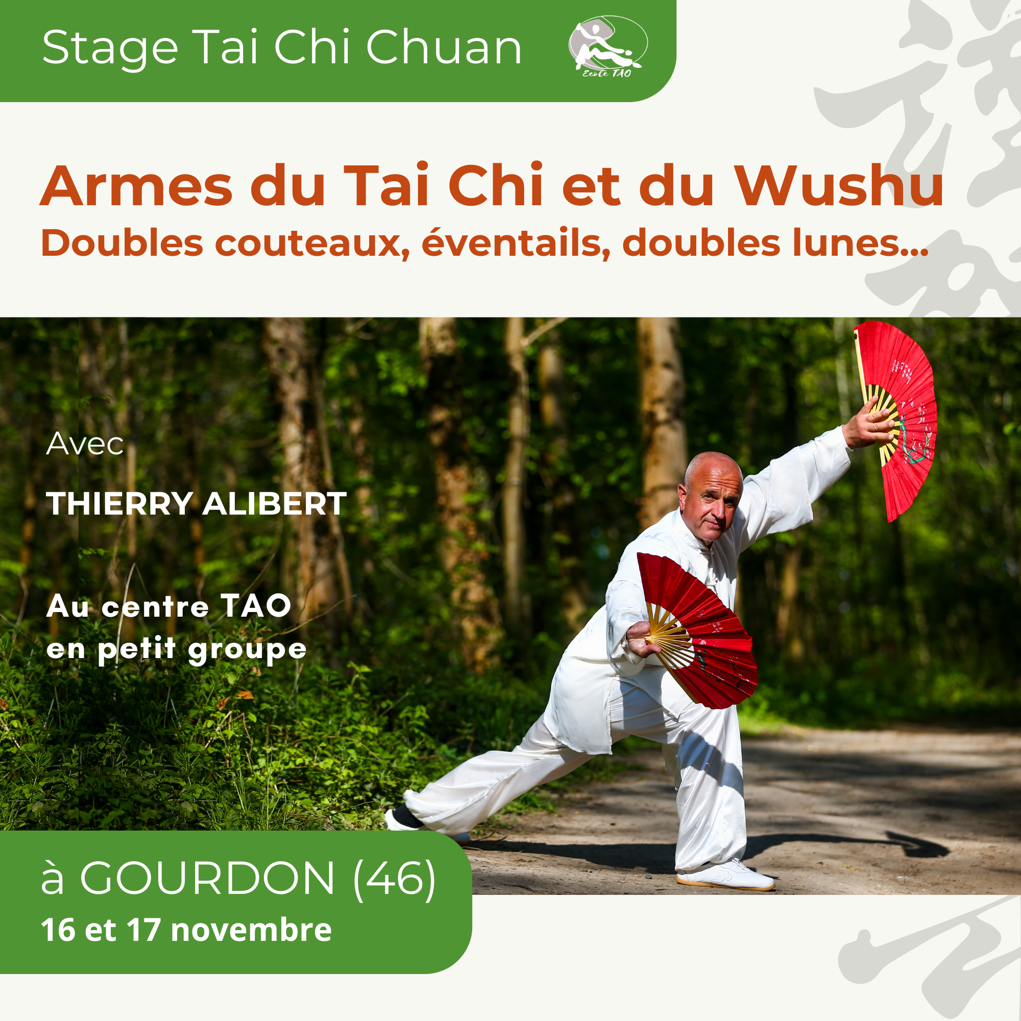 Stage Armes Novembre