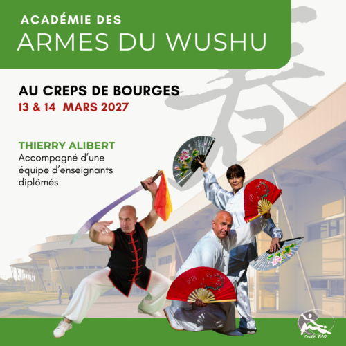 Stage 13-14 mars 2027 — Académie des armes — CREPS de Bourges