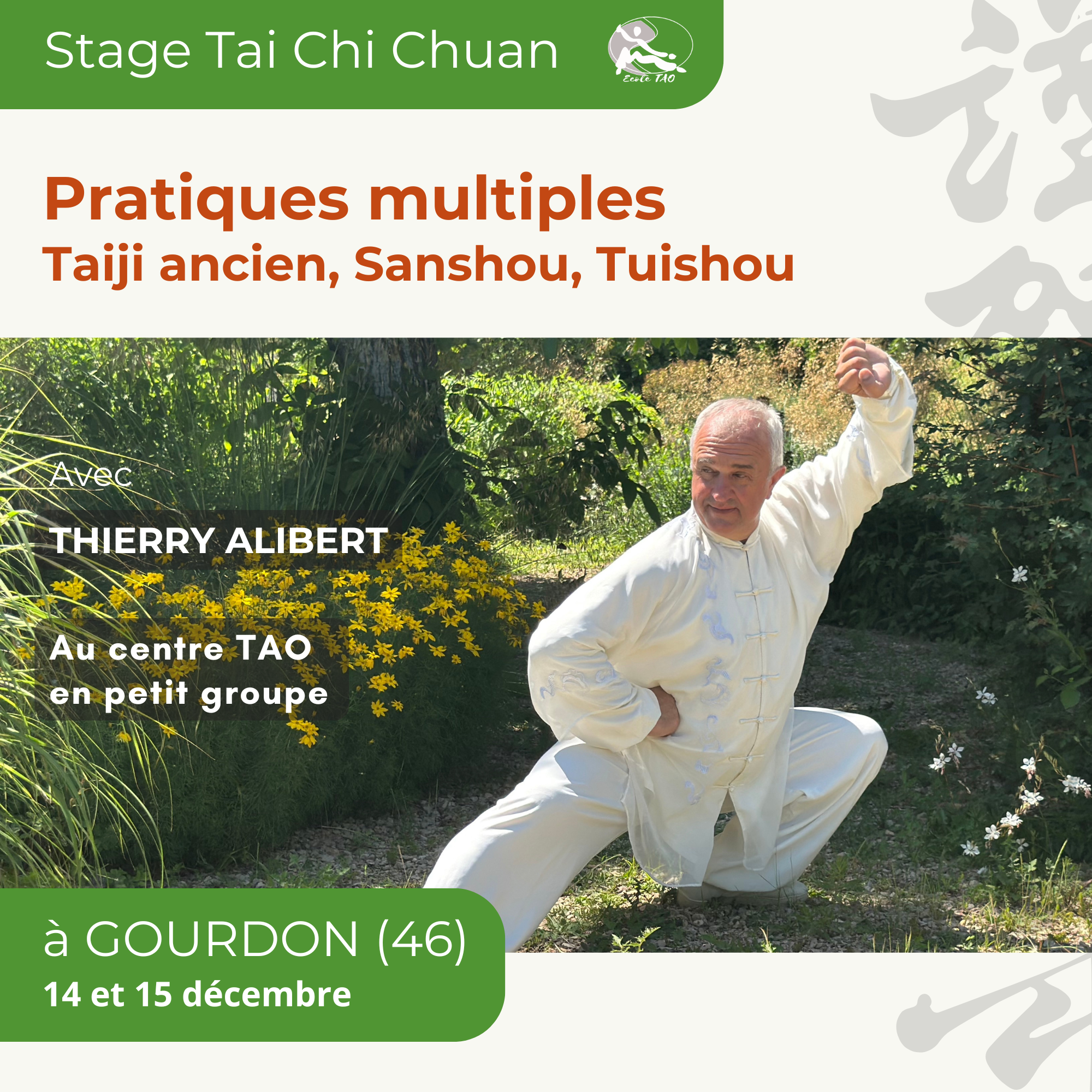 Stage Mains Nues Décembre