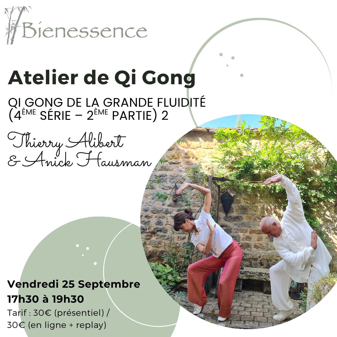 Qi Gong de la grande fluidité (4ème série – 2ème partie) 2